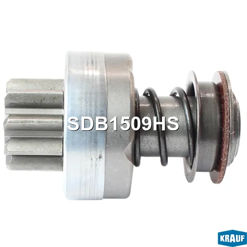 SDB1509HS Бендикс стартера для стартера z=9 DAF 45 FA, DAF 55 FA 1991-2001 CASE; 2 006 209 458 Krauf