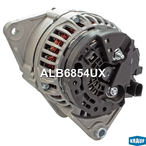 ALB6854UX Генератор 12V 120A HOLLAND TL70A 2004-2008 4485ccm Iveco NEF/ NEW HOLLAND TL80A 2004-2008 4485ccm Iveco NEF/ NEW HOLLAND TL90A 2004-2008 4485ccm Iveco; 0 124 510 001 Krauf1