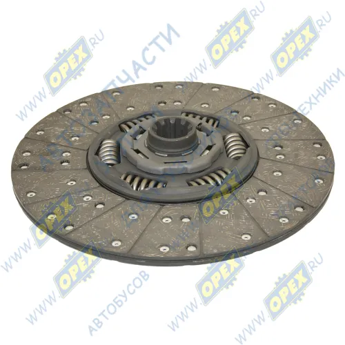 TCZ1084AH Диск сцепления МАЗ,MAN (ф362; шлиц=10; фшлица=45х6, ведомый 362WGTZ 1 3/4"-10N., с 245-1005120-В) МАЗ-4570,437 Krauf