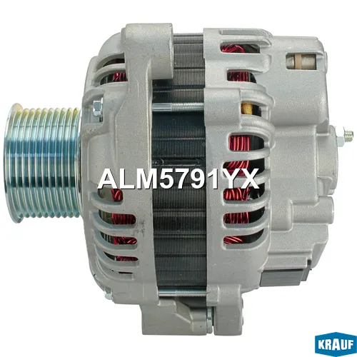 ALM5791YX Генератор 24V / 120A IVECO 400 T 35 7.8 [F2BE0681A] 06.2005- IVECO 400 T 36 7.8 [F2BE3681A] 10.2004- IVECO 410 T 36 7.8 [F2BE3681A] 03.2006- IVECO 440; ALM5791 Krauf4