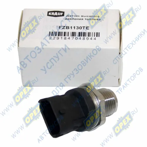 FZB1130TE Датчик давления топлива КАМАЗ,ПАЗ,ГАЗ дв.CUMMINS ISBe,ISDe,ISLe,ISF IVECO DAF LCV (1970-2020), IVECO Bus (1970-2020), MAN Bus (1970-2020), RVI LCV (19; 0281002937 Krauf