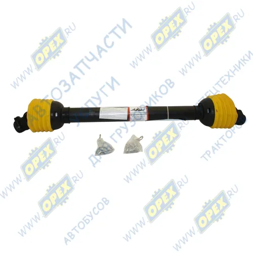 LP2222881 Вал карданный 8х8 шлиц. привода щетки МТЗ-320,80,82,Т25,бочки ОПМ-3,5 ,КРН-2.1; 870..1310 по концам L-Power1