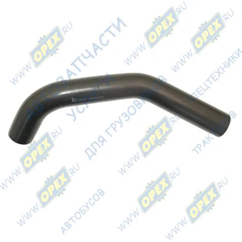 3904.58 Шланг (патрубок) кривой (2 изг.) ф57х68 L=680 радиатора Lema1
