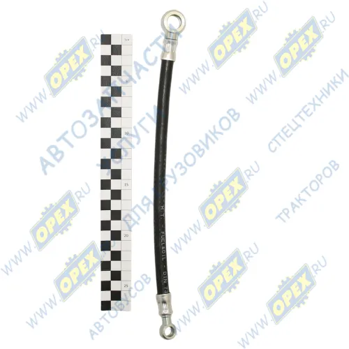 ED0093758880-S Шланг от фильтра к подкачивающему насосу МТЗ-320 дв. Lombardini LDW1503-LDW2204 (300мм); Ф12 L=315  штуц.ф10/ф14 (РТИ) Lombardini1