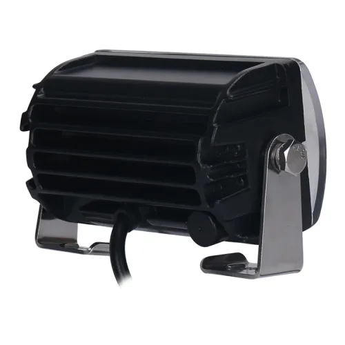 18B24 Фара противотуманная прямоугольная белая 24в 185x110x140 мм; светодиодная c ДХО (к-т 2 штуки ) 24 вт (подходит вместо ТН105-02,ФГ152А) LT4