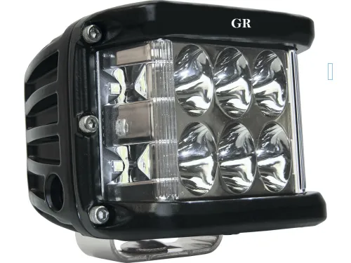 9036 Фара светодиодная доп.освещения; 36 вт ближний 90х70х85мм с боковым засветом LT