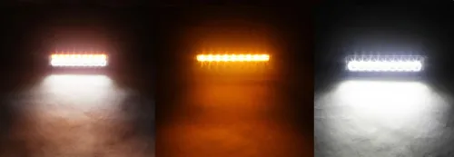 D-18W Фара рабочего света светодиодная ПРЯМОУГОЛЬНАЯ; 18 вт ближний 160х43х63мм двухцветная (широкое пятно) LT1