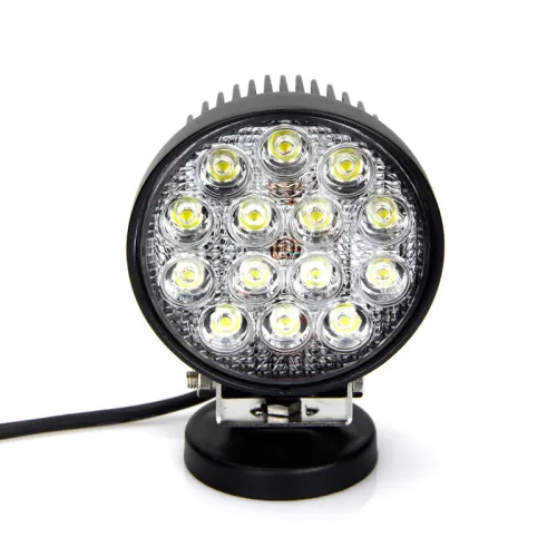 LT-1242RS Фара рабочего света светодиодная КРУГЛАЯ 42 вт (дальний); D116мм (SPOT) Н65 LT