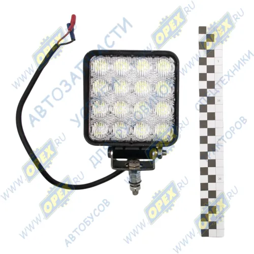 1548SF Фара рабочего света (ближний) светодиодная КВАДРАТНАЯ 48 вт; 48 вт ближний LT