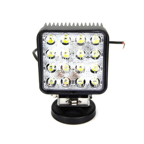 LT-1248SF Фара рабочего света (ближний) светодиодная КВАДРАТНАЯ 48 вт; 48 вт ближний (FLOOD) (L=110Х110  h=70) LT1