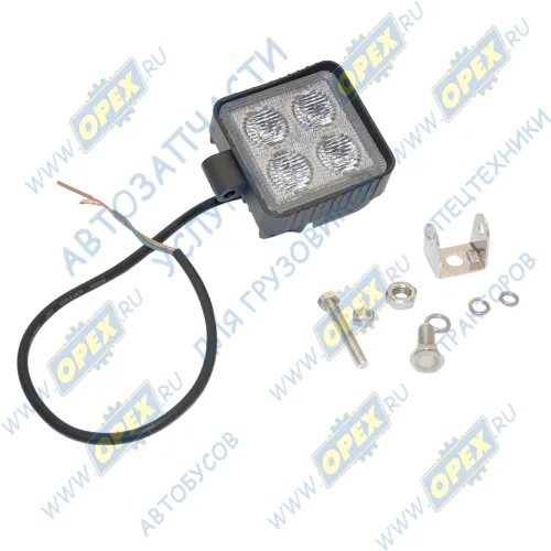 1520SF Фара рабочего света светодиодная КВАДРАТНАЯ; 20 вт ближний 73х86х39мм диоды Osram LT