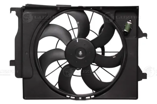 LFK08L5 Вентилятор радиатора охлаждения HYUNDAI Solaris II (17-)/KIA Rio (17-); ( в сборе) Luzar