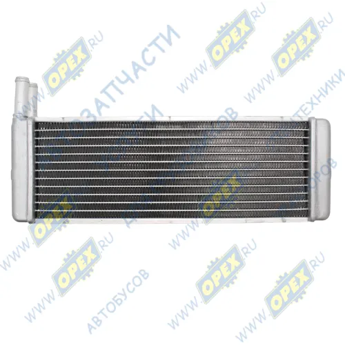 LRh 1235 Радиатор отопителя УРАЛ 375/377/4320/43202 3-х рядн. без краника 395х132х75; 2хd=16 Luzar2