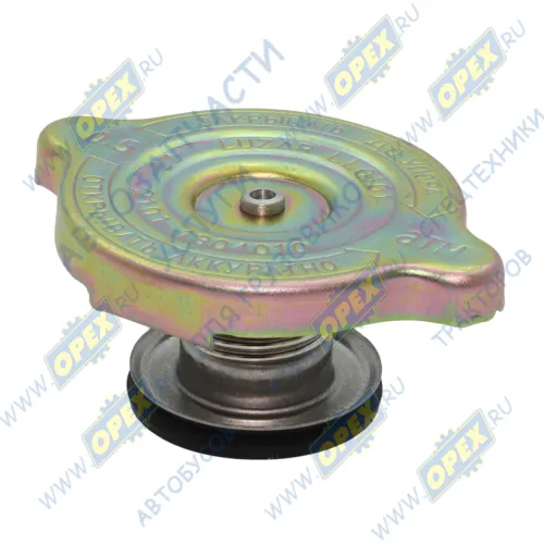 LL0101 Пробка (крышка) радиатора МТЗ,ГАЗ,УАЗ,ВАЗ малая; h=35 ф38/ф60 с калапаном 0,5 атм Luzar2