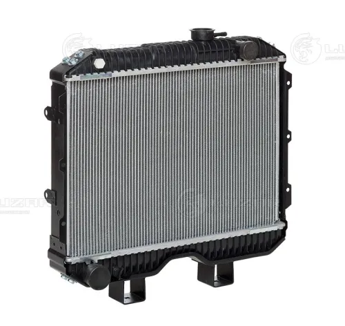 LRc 0347b Радиатор водяной (УАЗ-3741,3151,3303,3962,2206) карб.; алюминий Luzar