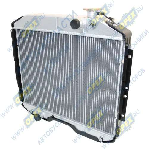 LRc 0338 Радиатор ГАЗ-3307,33081,3309 Евро3 (дв.ММЗ); (алюм) Luzar