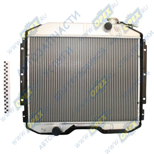 LRc 0338 Радиатор ГАЗ-3307,33081,3309 Евро3 (дв.ММЗ); (алюм) Luzar1