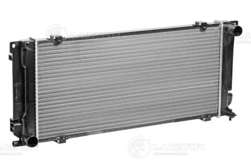 LRc 0322b Радиатор охлаждения Газель Некст (Next) дв.Cummins ISF 2.8, Евро-4 (865х360х30; 2xd=40/отводная трубка ф9); сборная сердцевина Luzar