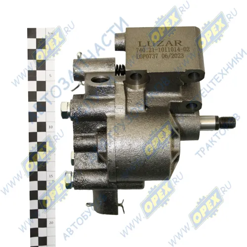 LOP 0737 Насос масляный КАМЗ Евро-3 1-секционнный; без шестерни Luzar2