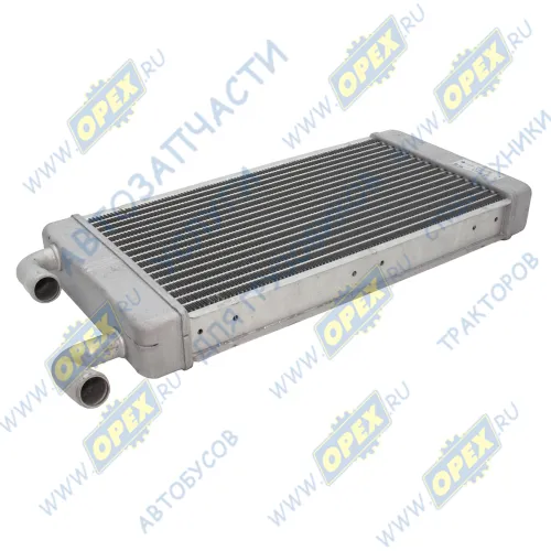 LRh 1209 Радиатор отопителя УРАЛ-3255,4320,44202,55571,5323,6323,6563,6470,6370 и мод.; (алюм) Luzar1