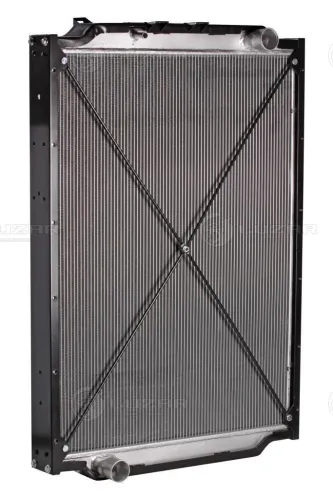 LRc 1240 Радиатор (алюм) МАЗ Евро-4 (6430В9; 6312В9; 6501В9; 5340В9; 5440В9; 5440В7) с дв.ЯМЗ-651.10и6511.10 Luzar
