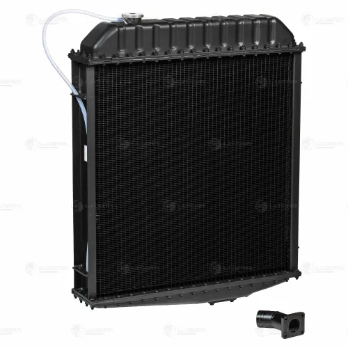 LRc 0654 Радиатор водяной 1хd=55 720х730; (Трактор Т-130,Т-170,Т-10,Д-180, А-120,Б-10М); 4-х рядн.,алюм. Luzar