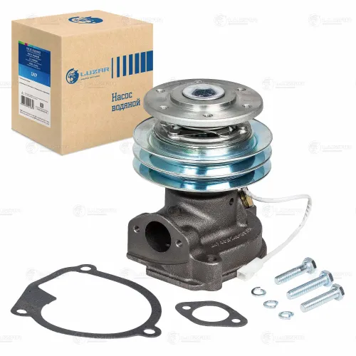 LWP 0615 Насос водяной с эл.магн. муфтой (12 вольт) ( автомоб. вариант), ГАЗ-33104,Валдай ЗИЛ (дв.Д245.7Е3) Евро-3; аналог 245-1307015 Luzar