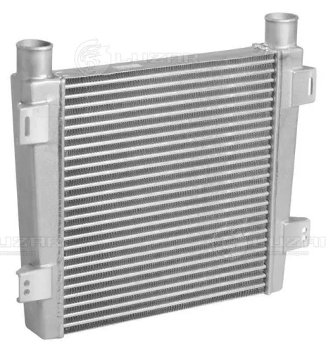 LRIC 03300 Охладитель наддувочного воздуха ОНВ ПАЗ-4230,Аврора (дв.Cummins-D180) 470х520х570; 2 прямых выхода ф60 Luzar