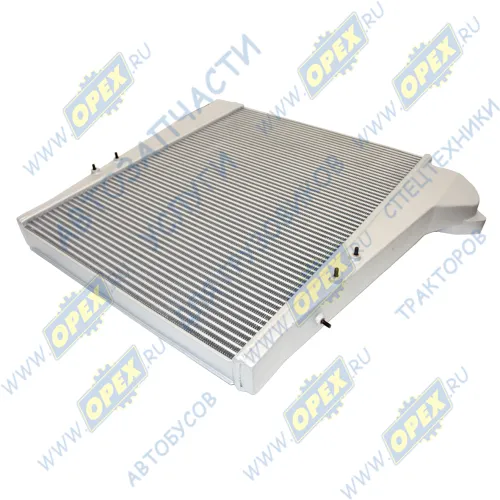 LRIC 0780 Охладитель наддува Е-3; 830х820х75; 2 треуг.фланца 3отв.ф8 КАМАЗ-5460/65225/5362 Luzar1