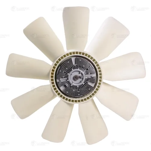 LVC 07710 Вискомуфта вентилятора с крыльчаткой (ф710 мм - 9 лопастей); КамАЗ-6520 дв. 740.50, 740.51 (до 2007г.); с крыльчаткой Luzar