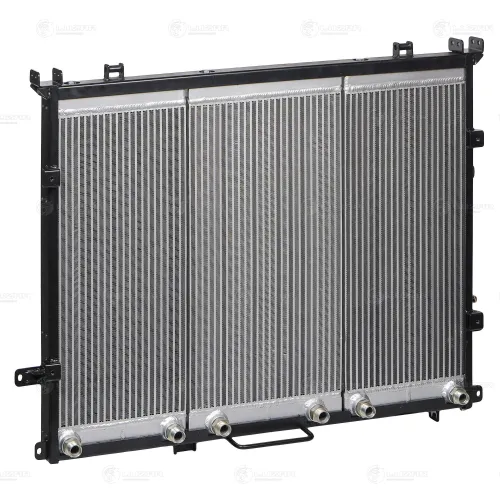 LOC 0604 Радиатор масл. К-744Р, К744Р1 с дв. ЯМЗ 238 (НД-5, НД-6, НД-7) Luzar