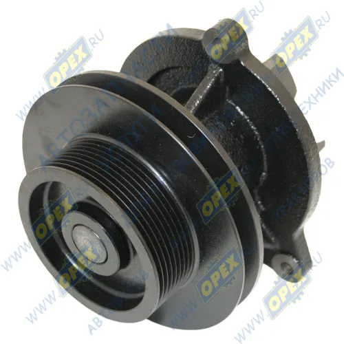 LWP 0762 Насос водяной КАМАЗ-Евро4 со шкивом под A/C; шкив 100/160мм, 8PK Luzar1