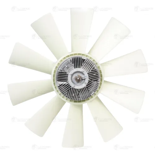 LVC 03106 Вискомуфта вентилятора с крыльчаткой (Ø520 мм - 10 лопастей); КАВЗ, КамАЗ, ПАЗ (Cummins B3.9 140 CIV) Luzar