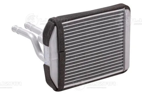 LRh 0809 Радиатор отопителя 2-х рядн. 2хd=17, 180х170; HD72/65 Luzar