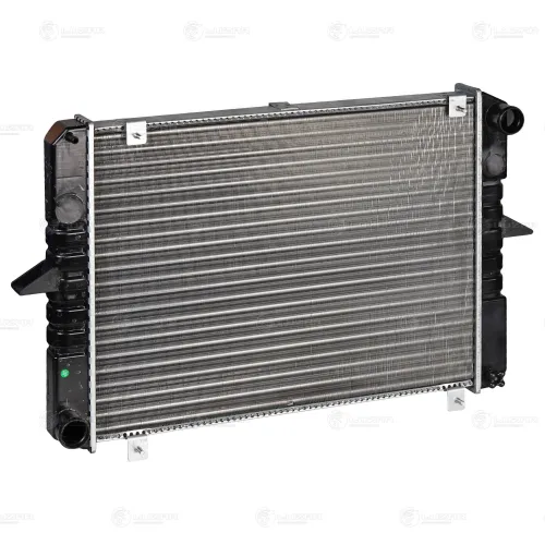 LRc 0320 Радиатор водяной с/о с ушами Газель, Соболь выпуск до 1999г.; (алюминий) сборная сердцевина Luzar