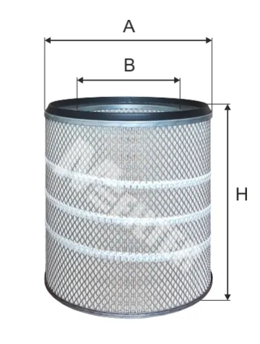 A 8010 Воздушный фильтр картридж CATERPILLAR M-Filter