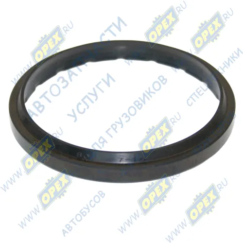 3021С030 Кольцо (РТИ+Сталь) 70х80х9 с буртиком уплотнительное AS привода переднего моста наружное Madara