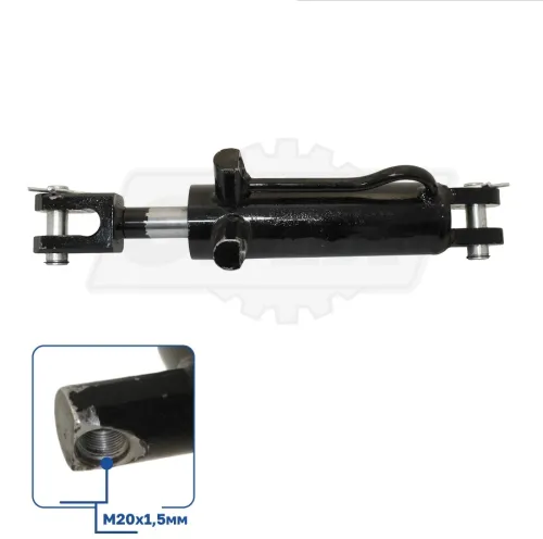 80.32.200.515.02Т Гидроцилиндр навесного оборудования 200х80х40 МТЗ,ЮМЗ,ЛТЗ,Т-4; с трубкой MAGISTER3