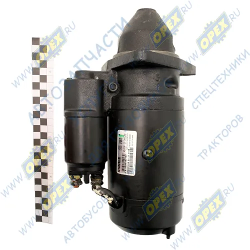 AZJ3124 Стартер 12В, 2.7-3.6кВт, МТЗ,ГАЗ,ПАЗ,ЗИЛ-5301 (дв.ММЗ-240,243,245) с колоколом; 3.0кВт Mahle5
