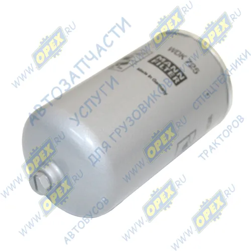 WDK 725 Фильтр топливный A=76 B=63 C=72 H=125 M16x1.5 СО СЛИВОМ MAN Bus (1970-2020), MB Bus (1970-2020), SETRA (1970-2020); WDK 725 Mann1