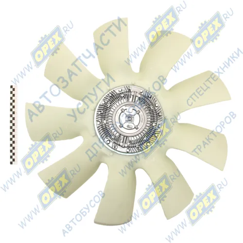 020004782 Вискомуфта вентилятора дв. ЯМЗ-534, 536 (ф650 мм - 9 лопастей) в сборе MAXPOWER1