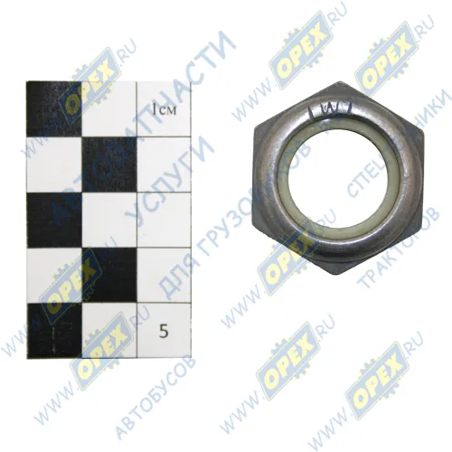A9709900051 Гайка DIN985 М20х1,5; h=13 К=30 MB1