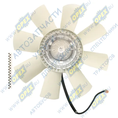 130-12-040 Вискомуфта вентилятора с крыльчаткой (ф680 мм ); ЯМЗ-650, RVI Kerax, Premium RVI Kerax (2000-2020); 5010315817, Ø680 мм - 8 лопастей MegaPower