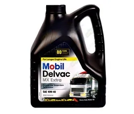 152538 Масло моторное SAE 10w40 п/синт.(грузовые) (4л); Delvac MX Extra Mobil