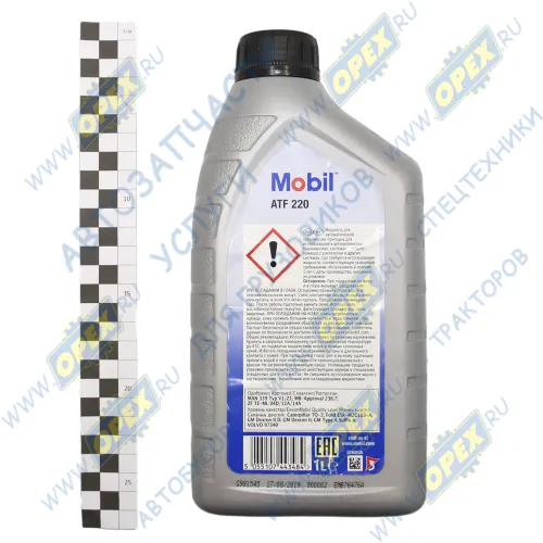 152647 Масло трансмиссионное ATF Dexron II (1л); ATF-220 Mobil2
