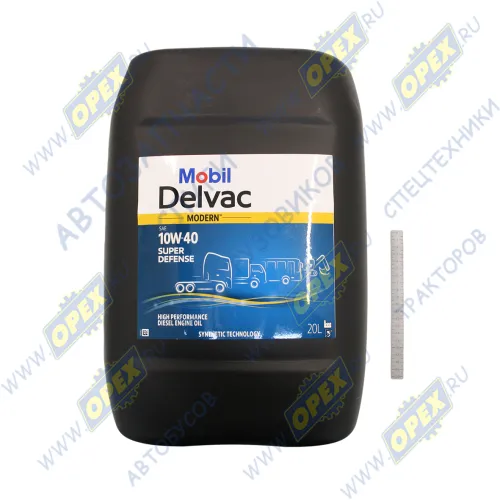 157060 Масло моторное SAE 10w40 п/синт.(грузовые) (20л); DELVAC MODERN SUPER DEFENSE Mobil1
