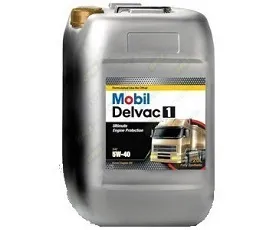 152709 Масло моторное синтетика SAE 5W40 (грузовые) (20л); Delvac 1 Mobil