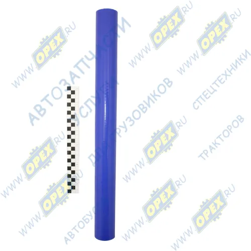 4320Я4-1303057 Шланг (патрубок) ф42х52 L=545 радиатора верхний УРАЛ (дв.ЯМЗ-236НЕ2); (силикон) Motorist1