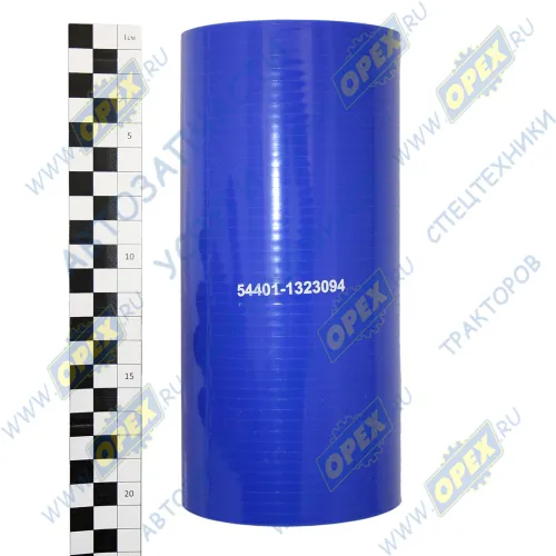 54401-1323094 Шланг (патрубок) ф90х100 L=200 охладителя наддува воздуха МАЗ; (силикон) Motorist1
