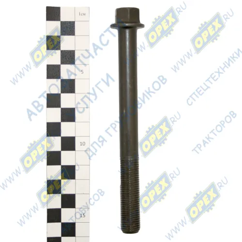 5257728-M Болт С/И М14х140х1,5 Р=62 К=16 фланц. (каленый) ГБЦ Cummins ISF2.8 (Foton, Газель Бизнес,Некст, ПАЗ) головки блока цилиндров MOVELEX